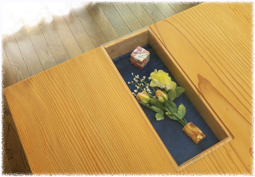 もみﾃｰﾌﾞﾙ 飾り部屋1